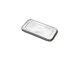 D&W Fine Pack 1/3 Aluminum Steam Table Lid - Case of 100 - #16144