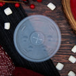 Dart 12-24 oz. Translucent HIPS Plastic Straw-Slotted Lid - Case of 1000 - #16SL Dart Container