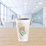 Café G® 16 oz. Green Foam Cup - Case of 1000 - #16X16G