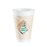 Café G® 16 oz. Green Foam Cup - Case of 1000 - #16X16G