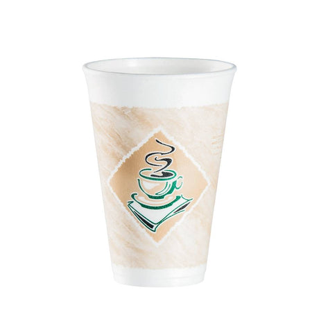 Café G® 16 oz. Green Foam Cup - Case of 1000 - #16X16G