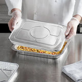 Disposable Foil Lids for Half Size Steam Table Pan - Case of 100 - #8200