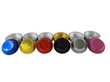 5" Disposable Colored 8 oz. Foil Tart /Pie Pan Case of 2000 (Closeout Colors) - #501NL