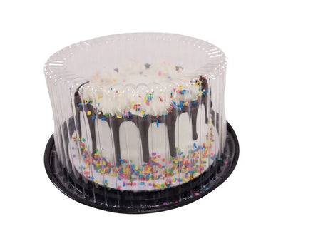 Contenedor para pasteles de 8" para 1 o 2 capas - Caja de 160 - #WG22