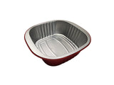 Bandeja cuadrada de aluminio grueso de 5" x 5" (caja de 1000) n.° A69NL