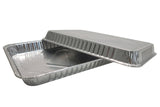 Bandeja de aluminio desechable de un cuarto de tamaño - Caja de 100 - N.° 1200NL