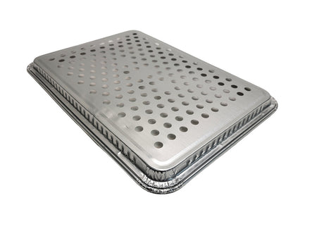 Sartenes desechables de aluminio para cubrir parrillas - Caja de 200 n.º 7200