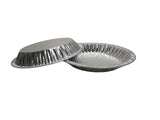 9" Quilted Disposable Aluminum Foil Pie Pan -  Case of 500  - #11928