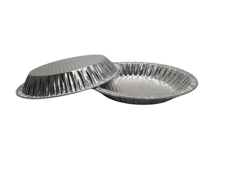 9" Quilted Disposable Aluminum Foil Pie Pan -  Case of 500  - #11928 D & W Fine pack