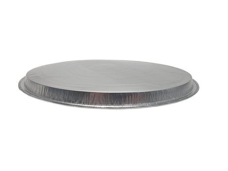 D & W Fine Pack Disposable Aluminum Foil 12" Pizza Pan - Case of 250 - #C81