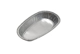 Small Disposable Aluminum Foil Potato Shell Pan - Case of 1000 - #8100