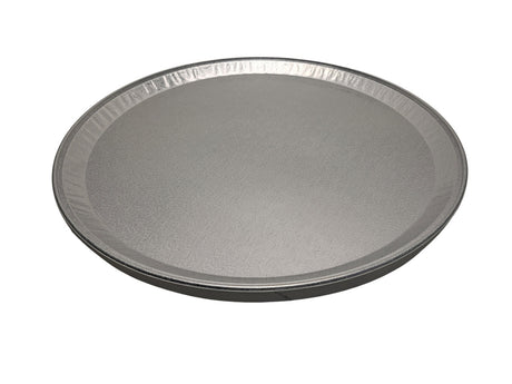 Bandejas de catering de aluminio grueso de 18" con tapa de cúpula alta, caja de 25, n.° 18P