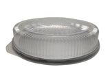 18" Heavy-Foil Catering Trays with High-Dome Lid Case of 25 - #18P