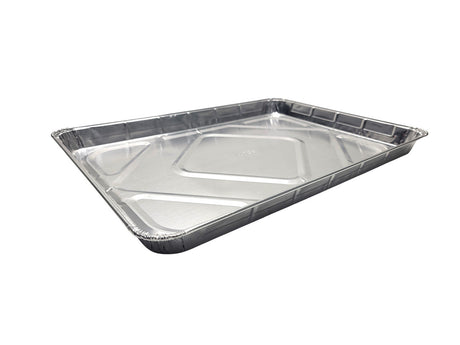 Molde de aluminio desechable para tortas de media hoja - Caja de 100 - N.° 7300NL