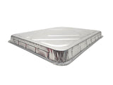 Molde de aluminio desechable para tortas de media hoja - Caja de 100 - N.° 7300NL