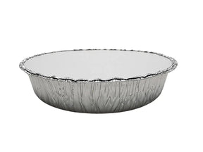 Disposable 10" Round Foil Carryout Pan with Board Lid  Case of 250- #260L Handi-Foil