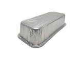 Molde de aluminio desechable para pan de 3 lb - Caja de 350 - N.º 5300NL