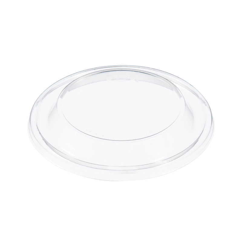 20 oz. OPS Plastic Non-Vented Clear Dome Lid - Case of 1000 - #20DLCR