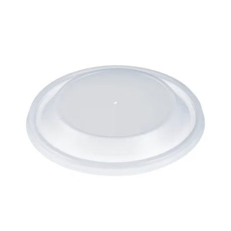 Dart 4.3" HIPS Plastic Translucent No Hole Vented Lid - Case of 1000 - #20DLV