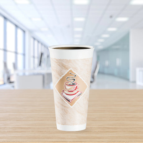 Café G® Red 20 oz. EPS Foam Cup - Case of 500 - #20X16G
