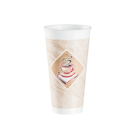 Café G® Red 20 oz. EPS Foam Cup - Case of 500 - #20X16G