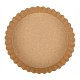 8 oz. Oven-Safe Kraft Paper Fluted Baking Cup - Case of 720 - #21088