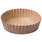8 oz. Ovenable Fluted Paper Baking Cup with Extruded Polymer Coating - case of 720 - #22078