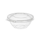 Safe-T-Fresh 24 oz. Tamper Evident & Tamper Resistant Clamshell Bowl - Case of 150 - #TS24RN Inline Plastics