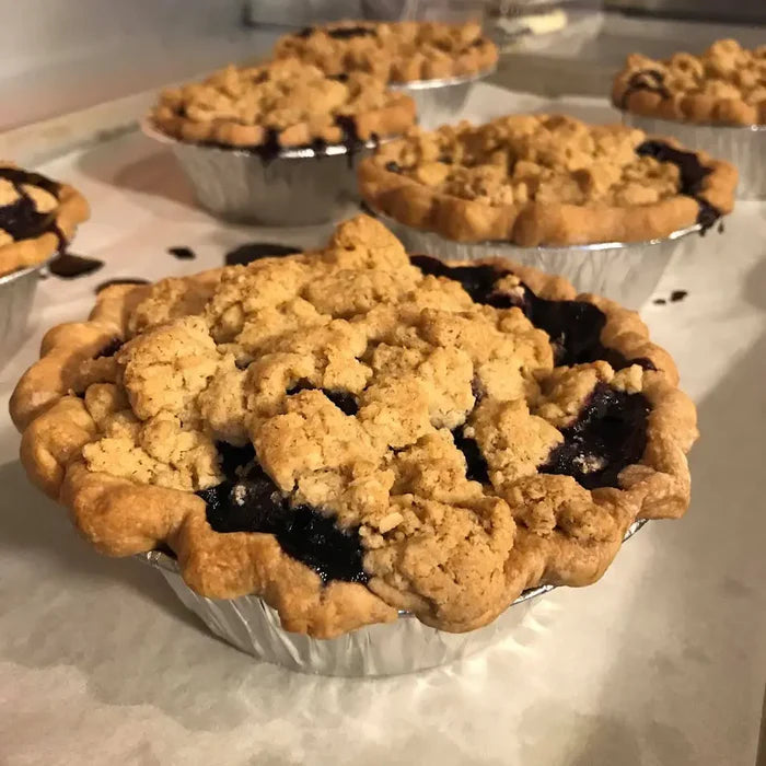 5¾" Disposable Aluminum Pot Pie Pan - Extra Deep - Case of 1500 -  #2400