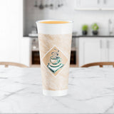 Café G® 24 oz. Green EPS Foam Cup - Case of 500 - #24X16G