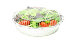 8" Round Carryout Pan with Plastic Dome Lid   Case of 500 #280P