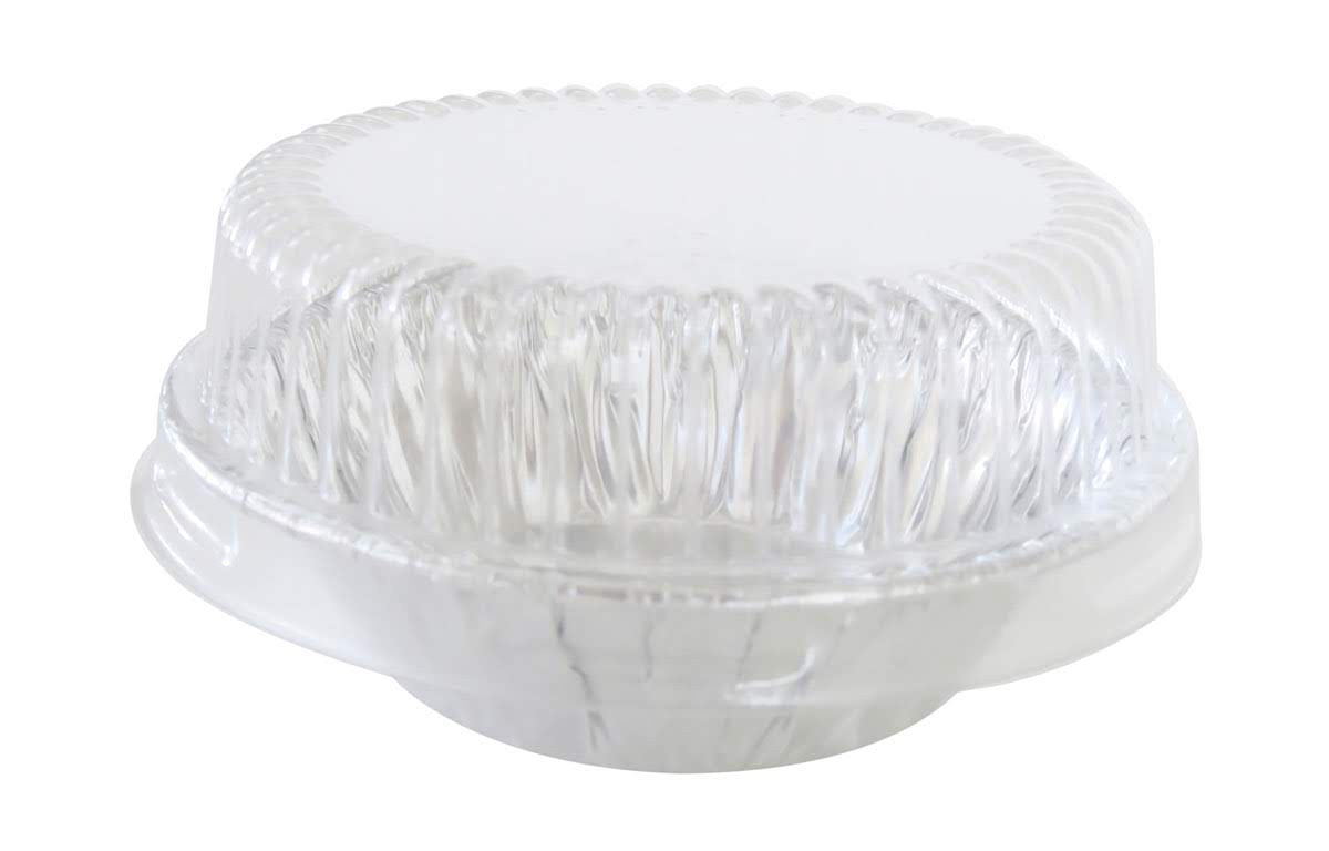 Plastic lid for 3" Disposable  Aluminum Tart Pan -  Case of 2000  #PL-301