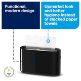 Tork Xpress® Black Countertop Multifold Hand Towel Dispenser - Case of 1 - #302028