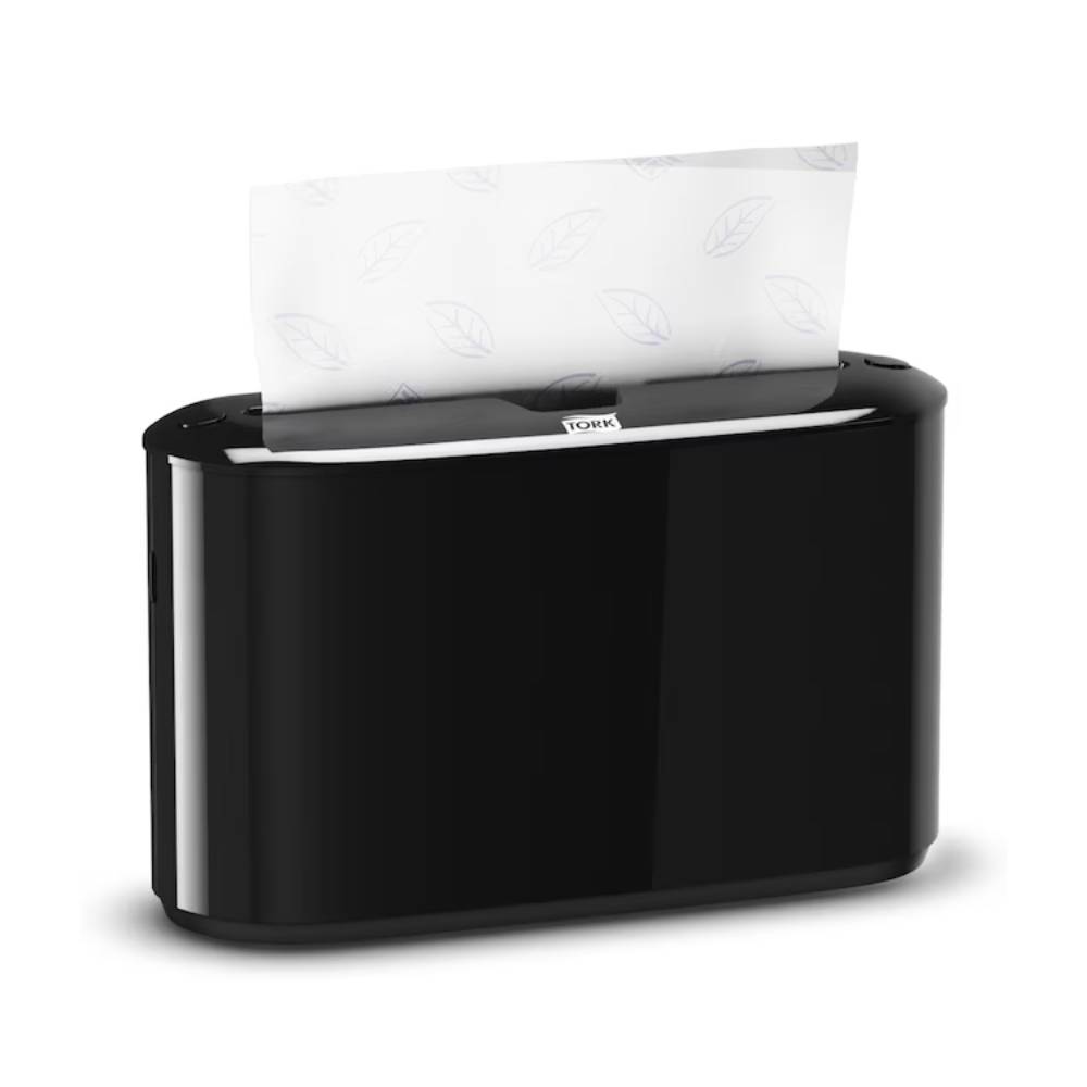 Tork Xpress® Black Countertop Multifold Hand Towel Dispenser - Case of 1 - #302028