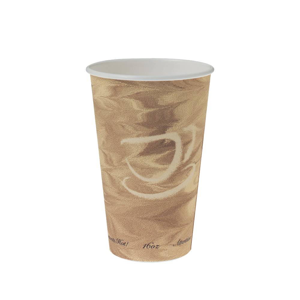 16 oz. SSP Paper Hot Cup Mistique® - Case of 1000 - #316MS-0029