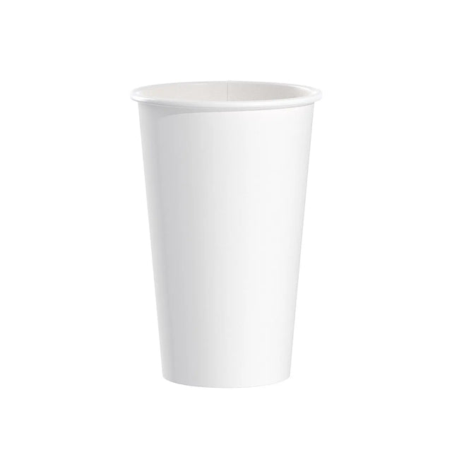 Dart Solo White 16 oz. SSP Paper Hot Cup - Case of 1000 - #316W-2050 Dart Container