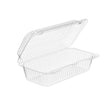 37 oz. Rectangular Bakery Hinged Container - Case of 300 - #SLP18D Inline Plastics