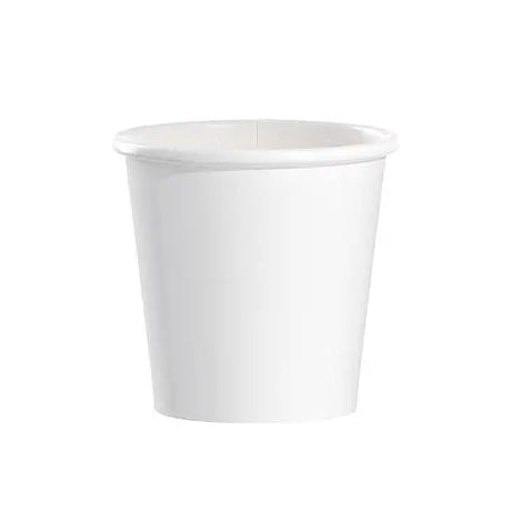 Dart Solo 4 oz. White Paper Hot Cup - Case of 1000 - #374W-2050 Dart Container