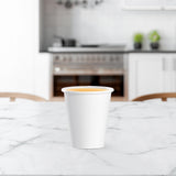 Dart Solo 6 oz. White SSP Paper Hot Cup - Case of 1000 - #376W-2050