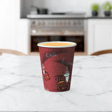 Dart Solo 8 oz. Bistro® SSP Paper Hot Cup - Case of 1000 - #378SI-0041 Dart Container