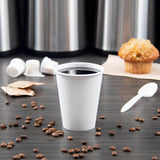 Dart Solo 8 oz. White Paper Hot Cup - Case of 1000 - #378W-2050
