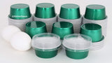 1½ oz. Colored Mini Foil Cups with Snap-on Lid - Case of 2000  #A45P