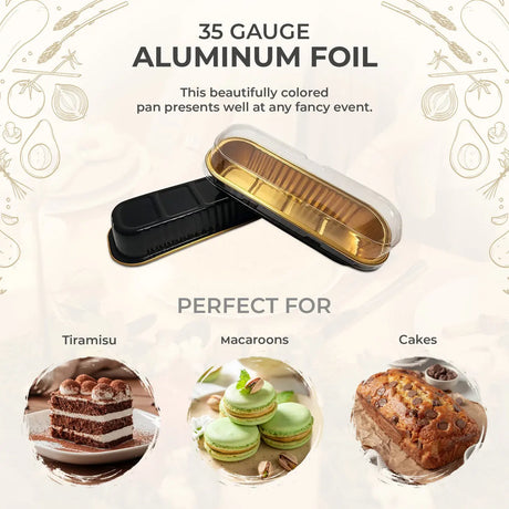 Rectangular Colored Dessert Tin with Stackable Lid - Case of 1000 - #A43P KitchenDance