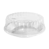 9" Disposable Heavy-Foil Pie Pan w/ Clear Dome Lid - Case of 200 -  #409DL Handi-Foil