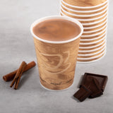 Mistique® 12 oz. SSP Paper Hot Cup - Case of 1000 - #412MSN-0029