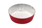 Moldes desechables para tartas o cupcakes hechos de papel de aluminio de colores - Caja de 5000 - N.° K106