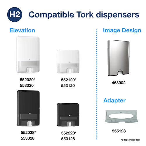 Tork 1-Ply Compressed Multifold Hand Towel, White - Case of 12 - #424834 Wholesale Foil Pans
