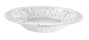 4½" Disposable Individual Size Foil Tart or Pie Pan - Case of 1000 #450 Superior Aluminum