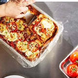 PanSaver® Eco Full Size Clear Plastic Steam Table Pan Liner 2.5"D - Case of 100 - #45042 Pansaver