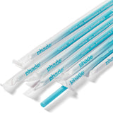 Phade® 8.5″ Giant Ocean Friendly Wrapped Sustainable Eco-Straws - Case of 1200 - #511180